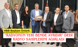 HBB Başkanı Öntürk 6 Mayıs Radyo Günü’nde Radyo Sahiplerini Ağırladı