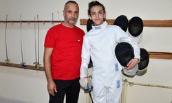 Eskrimci Umut İpek Türkiye Şampiyonası'nda mücadele edecek