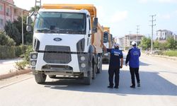 Hatay'da zabıta ekipleri iş makinelerini denetledi