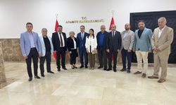 AGF Heyetinden Anamur Kaymakamına Ziyaret