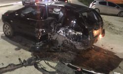 Serik'te trafik kazasında 2 kişi yaralandı