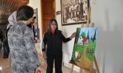 Silifke'de öğrencilerin çalışmaları sergide buluşturuldu