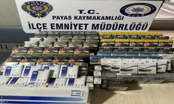 Payas’ta Gümrük Kaçağı Sigara Operasyonu