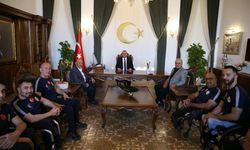 Tosyalı İskenderun Engelliler Spor Kulübü'nden Kaymakam Önder'e ziyaret