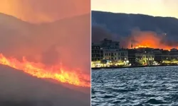 Komşu Ada Alevlere Teslim: Sakız’da Büyük Tahliye!