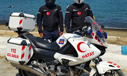 Arsuz'da 112 Motorize Ekip Görevde