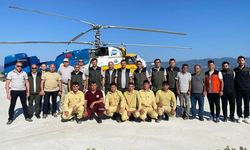 Hatay’da Yangın Ekiplerine Moral Desteği