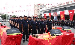 Adana'da 90 yeni itfaiye eri göreve başladı