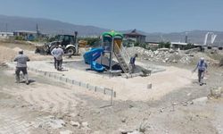 Antakya'da Park ve Bahçelerde Yoğun Mesai