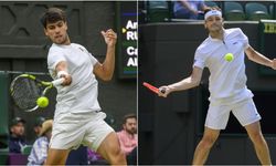 Wimbledon'da Carlos Alcaraz ve Taylor Fritz, yarı finale yükseldi