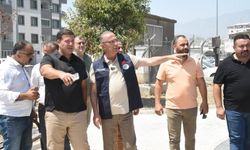 Başkan Yapar, Çalışmaları Denetledi