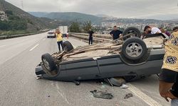 İskenderun’da Feci Kaza! Araç Takla Attı 4 Kişi Yaralandı