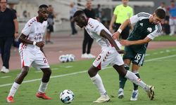 Samsunspor, UEFA Avrupa Ligi'nde deplasmanda Panathinaikos'a 2-1 yenildi