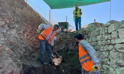 Satala Antik Kenti'nde bulunan mezarlar için yapılan çalışma sonuçlandı