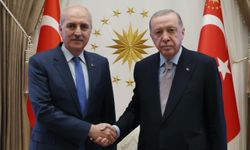 Cumhurbaşkanı Erdoğan, TBMM Başkanı Kurtulmuş'u kabul etti