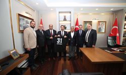 Hatayspor Yönetiminden Vali Masatlı’ya Ziyaret