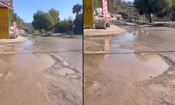 Kırıkhan’da Eski Devlet Hastanesi Önü Göle Döndü