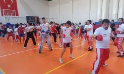 Kick boksta siyah kuşak 'dan' sınavları Osmaniye'de yapıldı