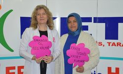 Sağlık kontrolünde meme kanseri olduğunu öğrenen kadın erken teşhisle sağlığına kavuştu