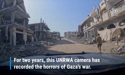 UNRWA, Gazze'de 2 yıldır devam eden insani kriz ve yıkımın görüntüsünü paylaştı