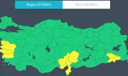 Hatay Dahil 9 İle Sarı Kodlu Yağış Uyarısı!