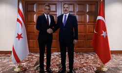 Dışişleri Bakanı Fidan, KKTC Cumhurbaşkanı Erhürman ile görüştü
