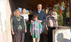Isparta Belediye Başkanı Başdeğirmen, Mısırlı köyündeki Yıldız ailesini ziyaret etti