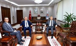 Tarım ve Orman Bakan Yardımcısı Polat, Vali Toros'a ziyarette bulundu