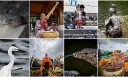 Tayland'ın Nakhon şehrindeki 'Suan Rak Parkı' doğal güzelliği ve kültürel mirasıyla öne çıkıyor