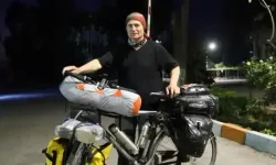 Bisikletiyle Umreye Gitmek Yola Çıktı, Hatay'a Ulaştı