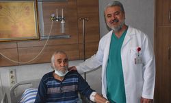 Afyonkarahisar Devlet Hastanesinde uygulanan tedaviyle şeker hastasının ayağı kesilmekten kurtarıldı