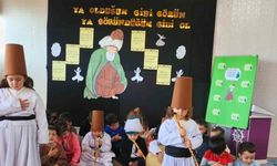 Anamurlu minikler Mevlana’yı andı