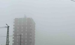 Antakya’da sis etkili oldu