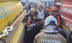 Antakya’da trafik kazası: 1 yaralı