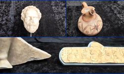 Boubon kökenli anıtsal bronz imparator heykeli ile çeşitli kültür varlıkları Türkiye'ye getirildi