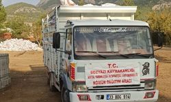 Bozyazı'da ihtiyaç sahibi ailelere kömür yardımı