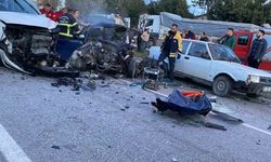 Burdur’da feci kaza: 2 ölü 3 yaralı