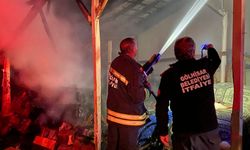 Burdur'da kalorifer kazanının patlaması sonucu çıkan yangın söndürüldü