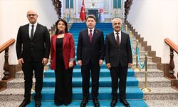 DEM Parti heyeti, Adalet Bakanı Tunç ile görüştü