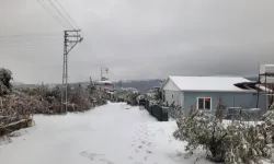 Hatay Güne Kar Sürpriziyle Uyanacak !