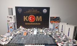 Hatay’da Film Gibi Operasyon: Tanktan Telefon Ve Sigara Fışkırdı