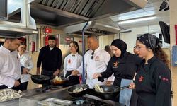 İstiridye mantarları gastronomi öğrencilerine tanıtıldı