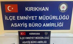Kırıkhan’da asayiş operasyonu; 2 gözaltı