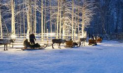 Kuzey Kutup Dairesi'nin üzerinden geçen masalsı Fin kenti