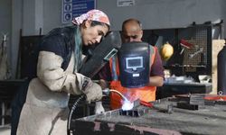 MERCEK'te çelik kaynak ustaları yetişiyor