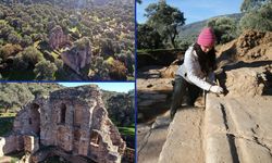 Nysa Antik Kenti'nde kütüphaneye ulaşılmasını sağlayan 1800 yıllık merdiven ortaya çıkarıldı