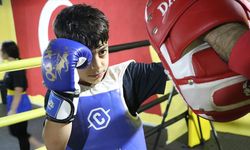 Okuldan kaçtığı için ablasının spora yönlendirdiği çocuk, başarılarıyla dikkati çekiyor