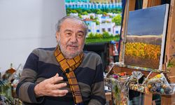 Ressam Gökçebağ, Cumhurbaşkanlığı Kültür ve Sanat Büyük Ödülü'ne layık görülmenin mutluluğunu yaşıyor