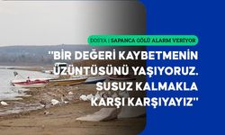 Sapanca Gölü'yle yaşam bulan kıyı yerleşimi Eşme'de susuz gelecek endişesi