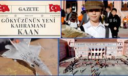 Tekirdağ'da ortaokul öğrencileri milli muharip uçak KAAN için klip hazırladı